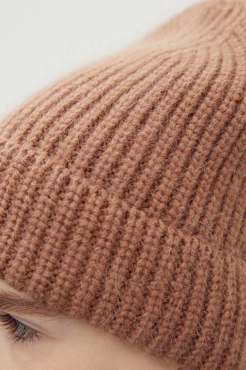Базовая шапка с шерстью и ангорой, Модель FAC111104, Фото №4