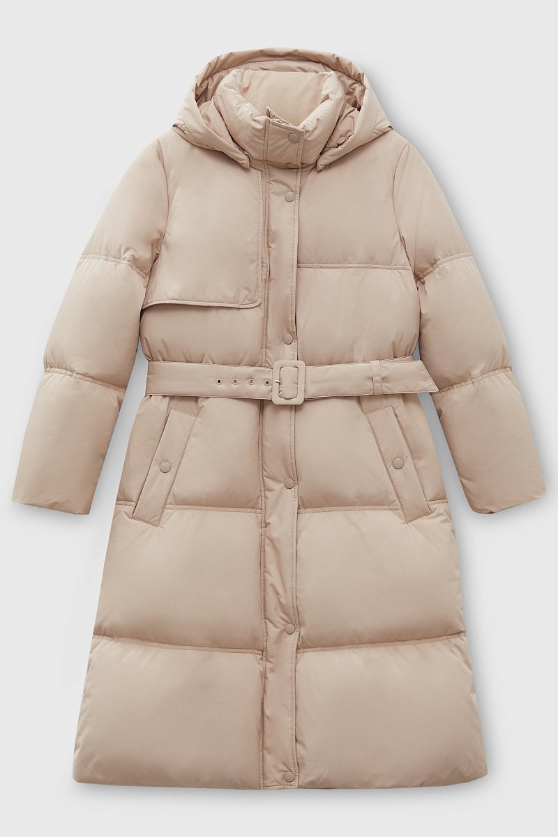 Утепленное пальто с капюшоном, Модель FAC11027, Фото №9