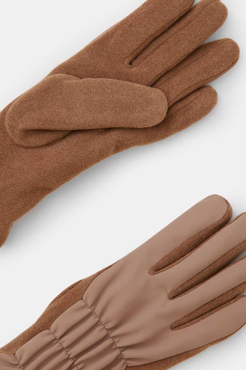Текстильные женские перчатки, Модель FAC11317, Фото №2