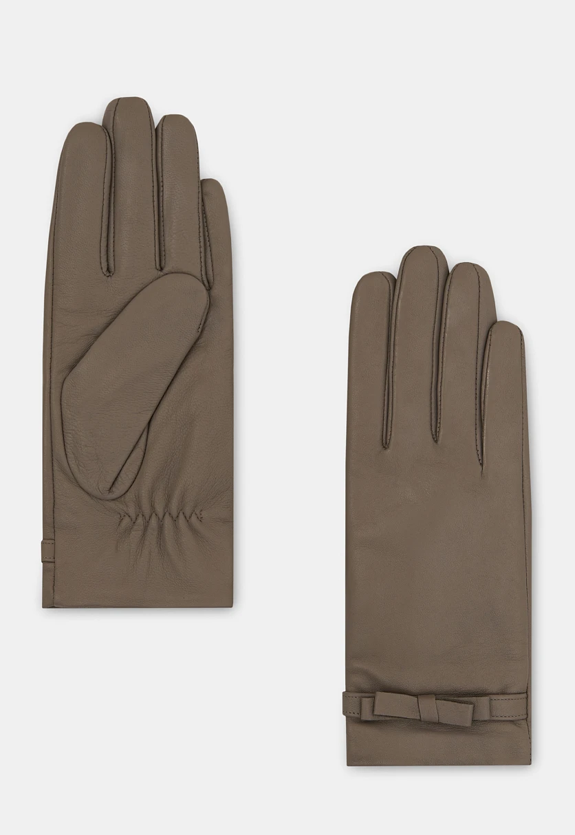 Перчатки женские из кожи, Модель FAC11304, Фото №1