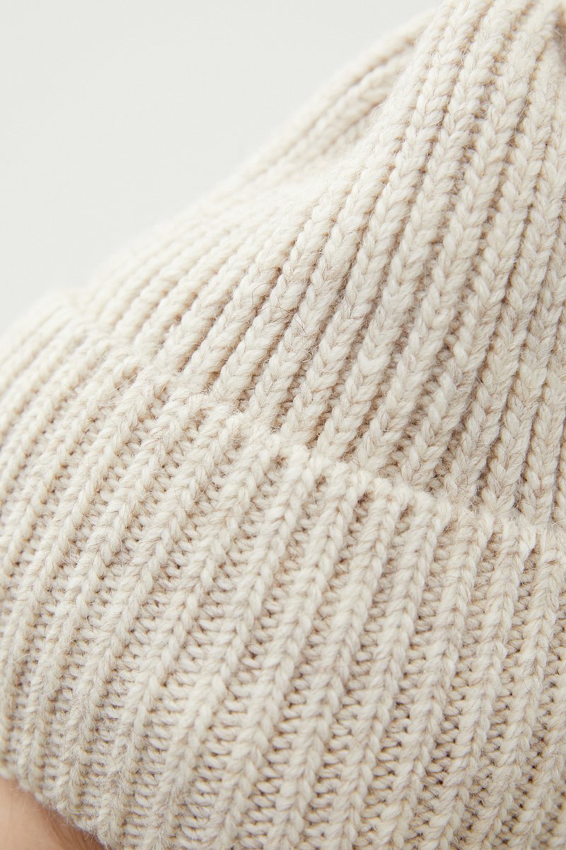 Базовая шапка с шерстью, Модель FAC111106, Фото №4