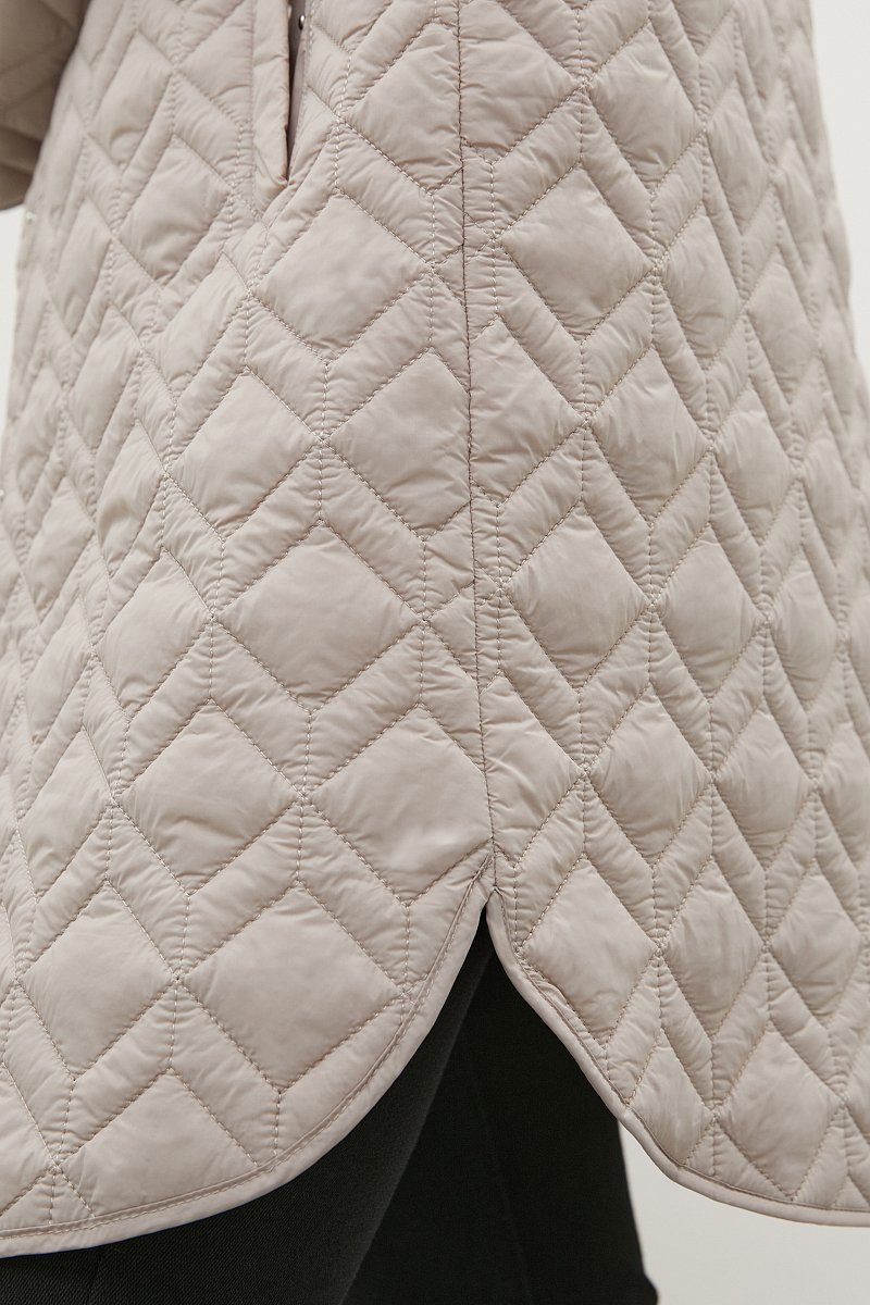 Стеганое пальто на утеплителе, Модель FAC12037, Фото №6