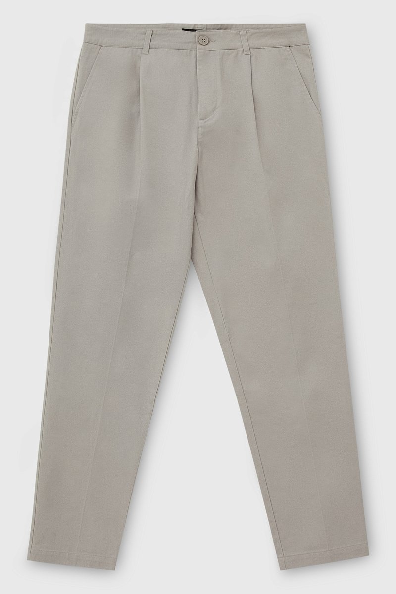 Хлопковые брюки с защипами, Модель FAC22025, Фото №7