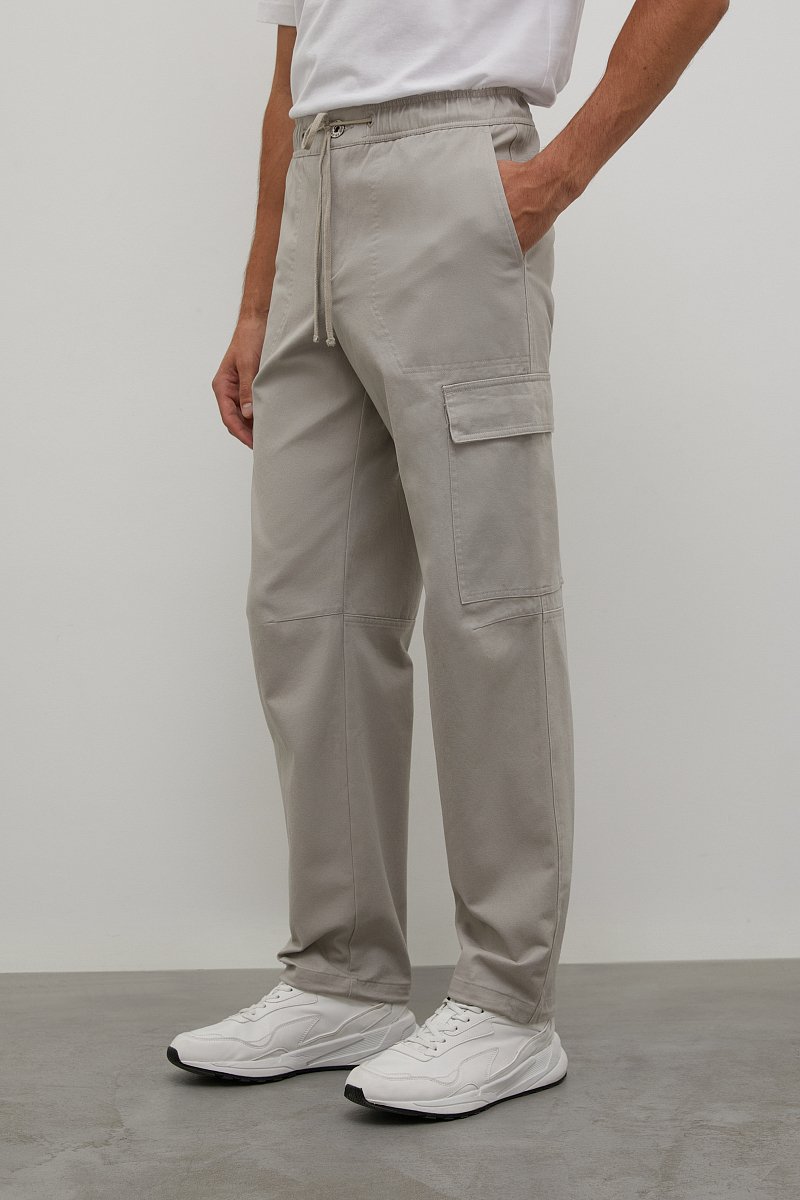 Хлопковые брюки-карго, Модель FAC22026, Фото №4