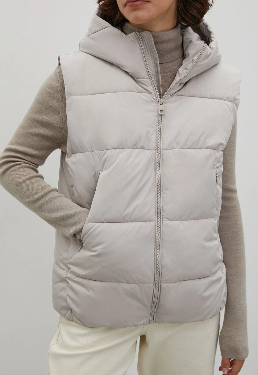 Утепленный жилет с капюшоном, Модель FAC13011, Фото №3