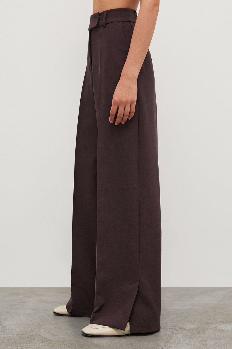 Брюки wide leg со стрелками, Модель FAC51037, Фото №3