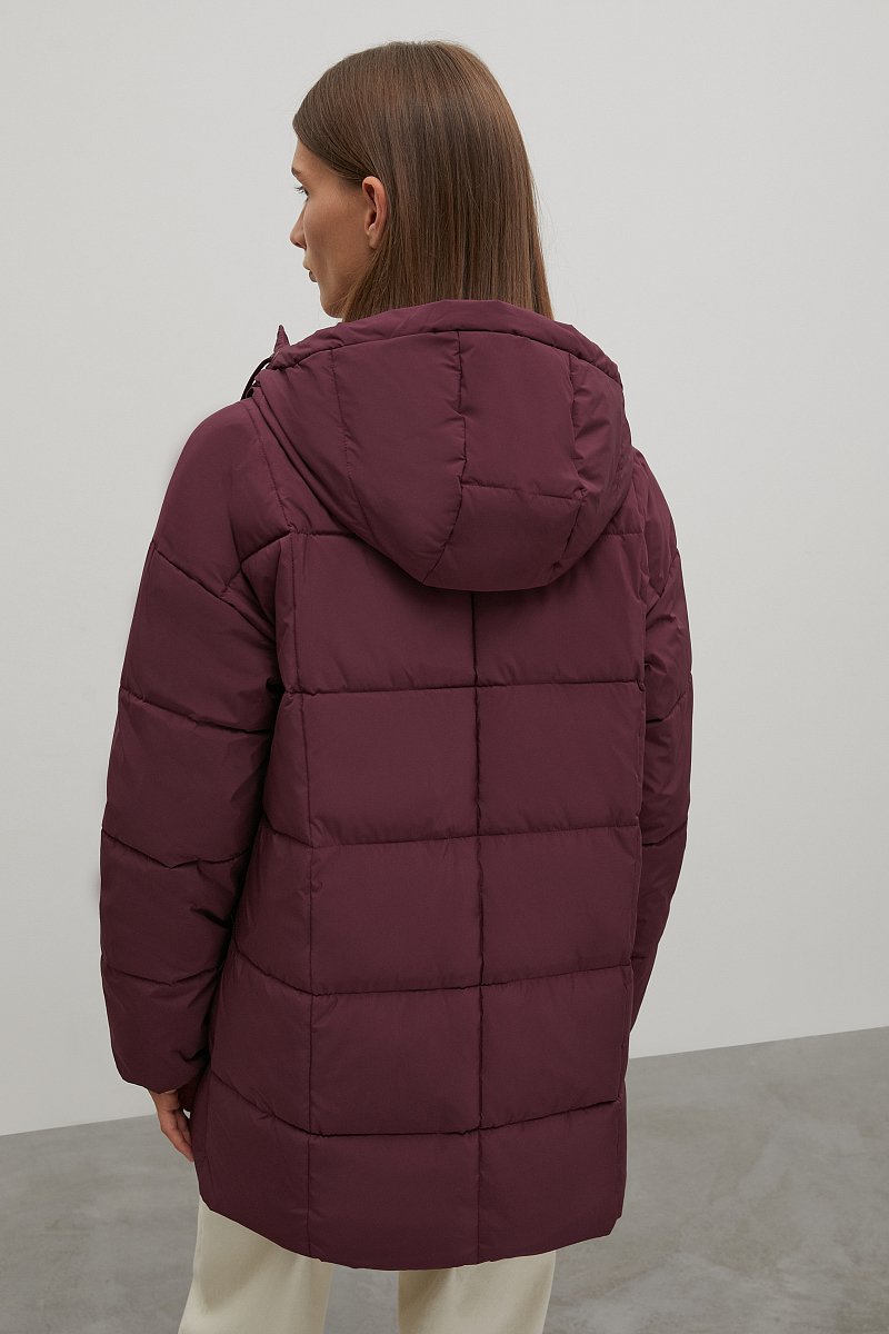 Утепленная куртка с капюшоном, Модель FAC12014, Фото №5