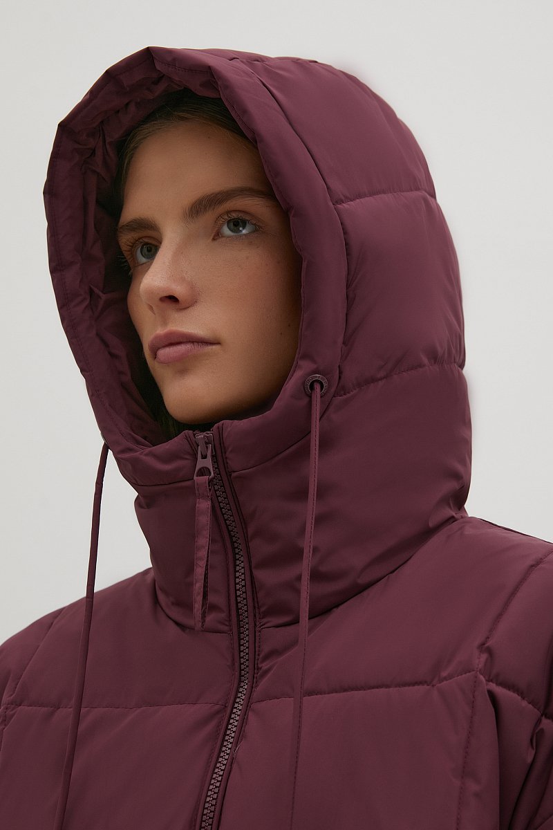 Утепленная куртка с капюшоном, Модель FAC12014, Фото №8
