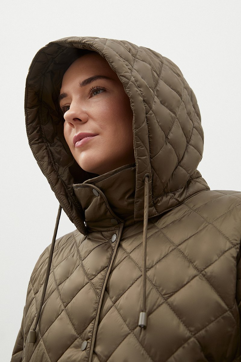 Утепленная куртка со съемным капюшоном, Модель FAC11097B, Фото №7