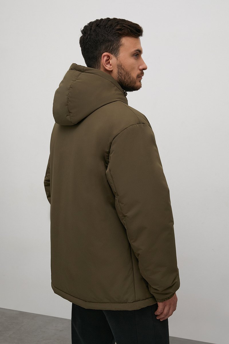 Утепленная куртка с капюшоном, Модель FAC21006B, Фото №5