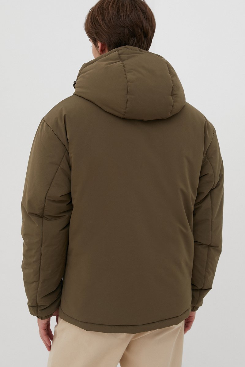 Утепленная куртка с капюшоном, Модель FAC21006, Фото №5