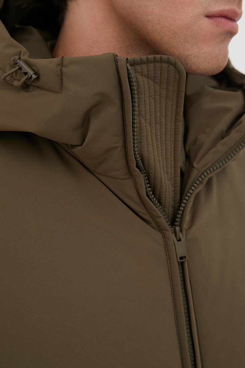 Утепленная куртка с капюшоном, Модель FAC21006, Фото №6