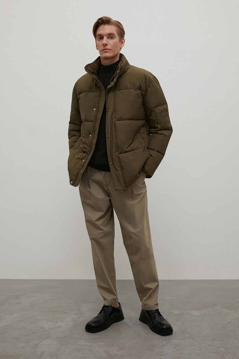 Стеганая куртка с капюшоном, Модель FAC22040, Фото №2