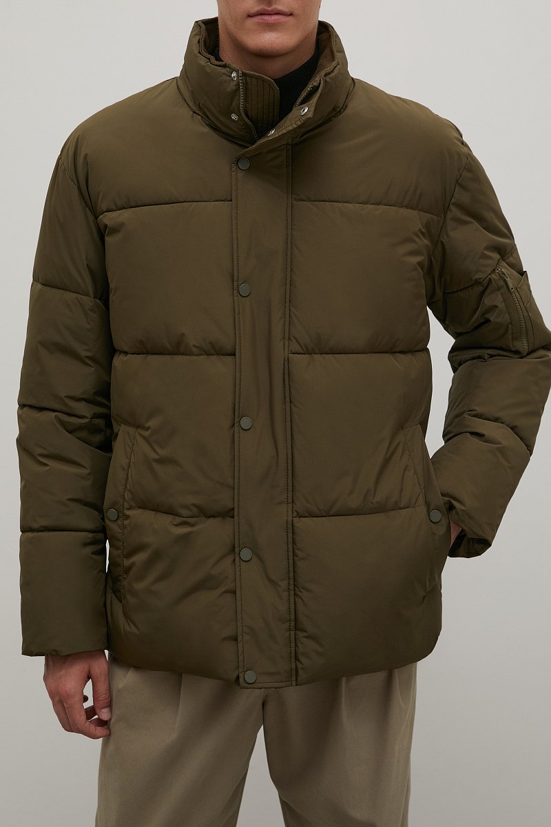 Стеганая куртка с капюшоном, Модель FAC22040, Фото №3