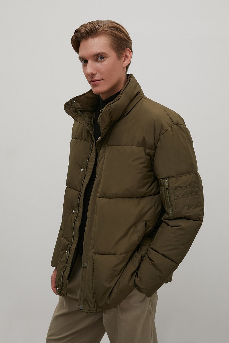 Стеганая куртка с капюшоном, Модель FAC22040, Фото №4