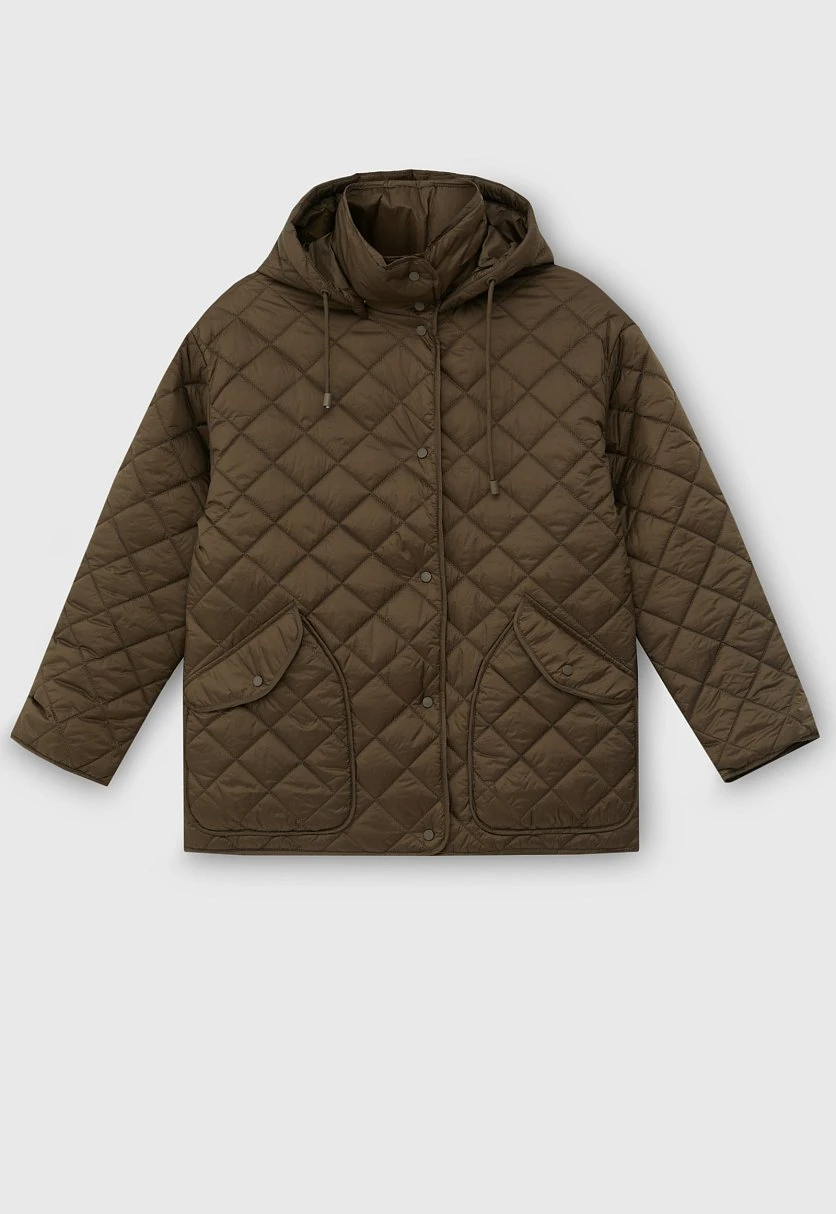 Утепленная куртка со съемным капюшоном, Модель FAC11097B, Фото №7