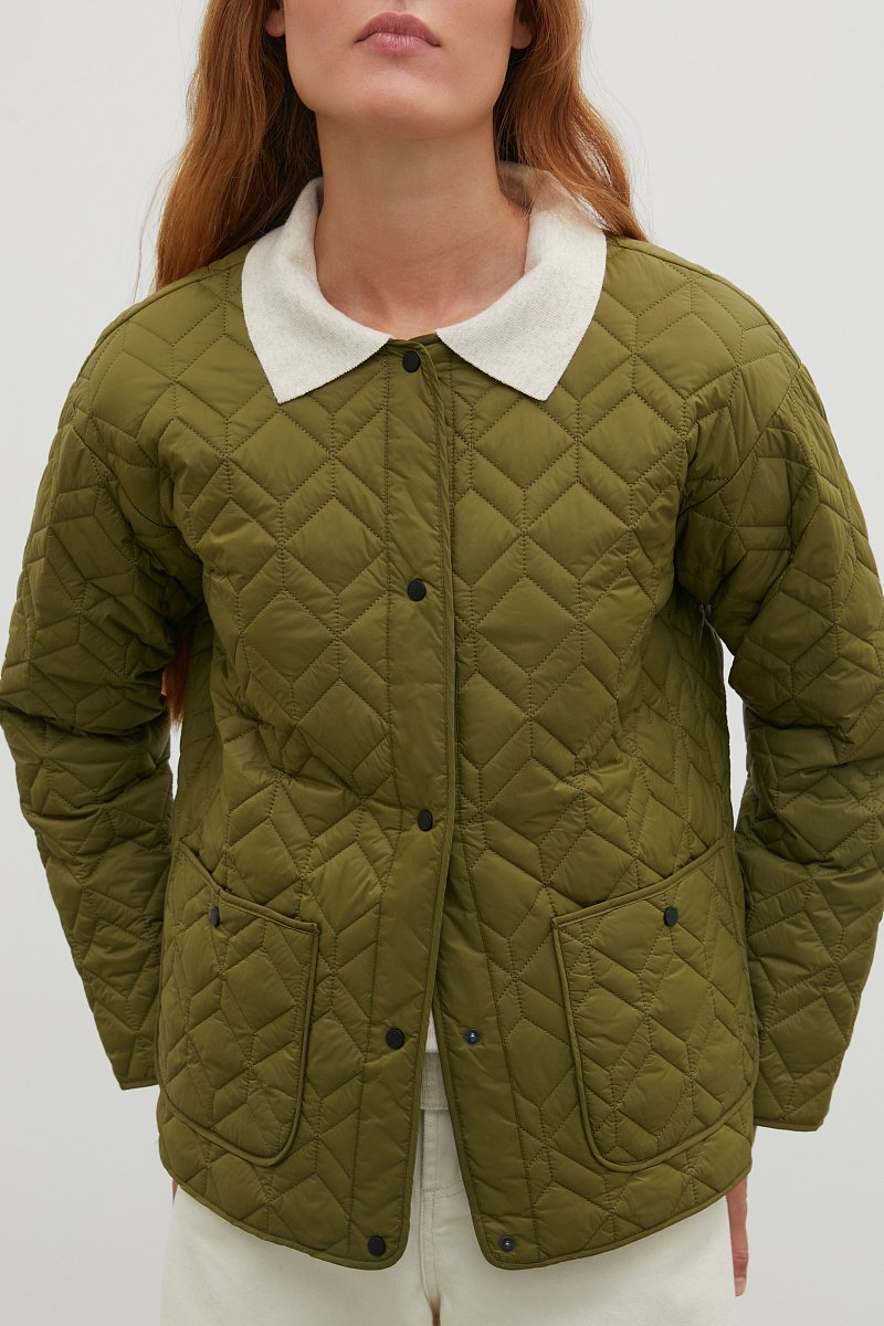 Стеганая куртка, Модель FAC12033, Фото №3