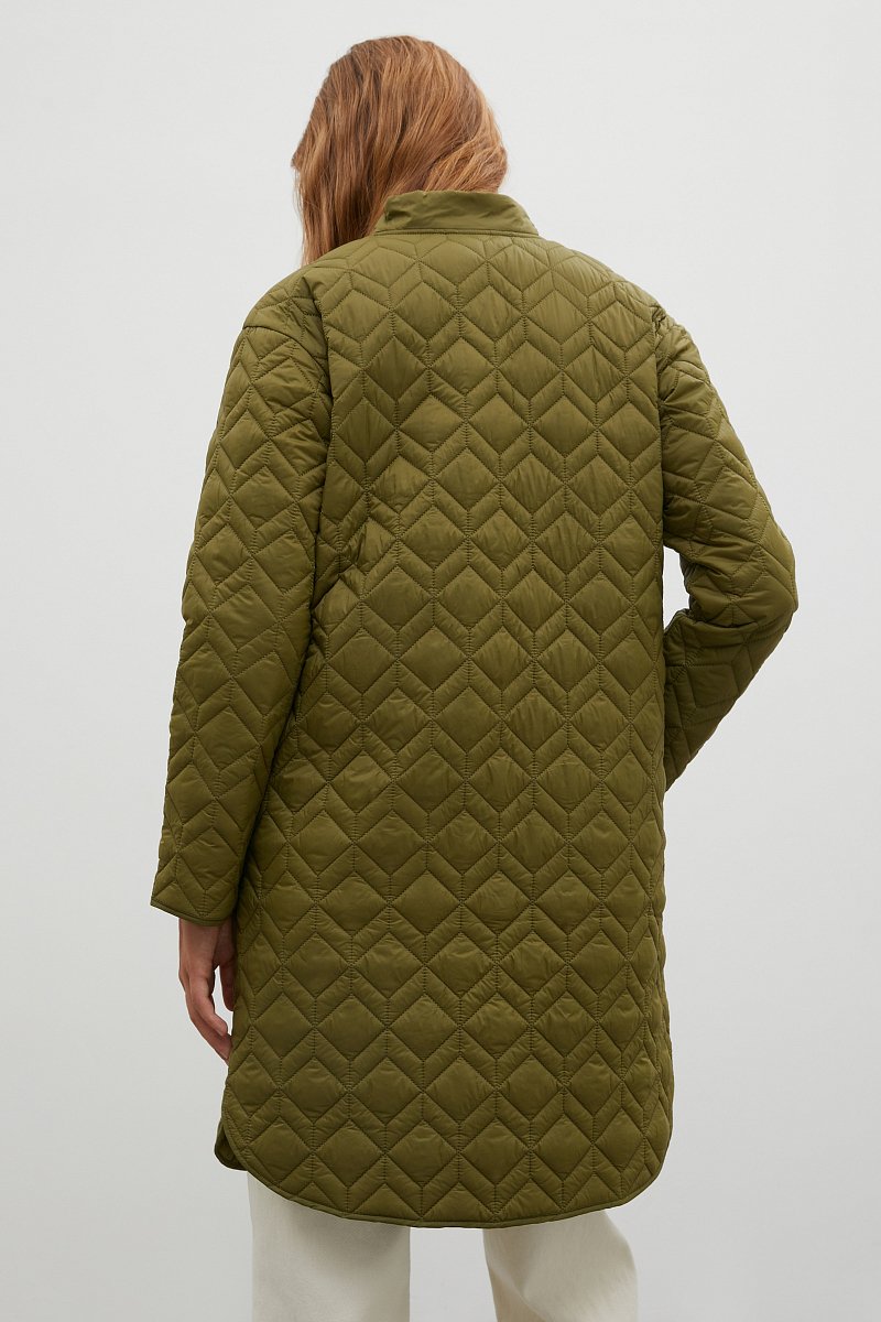 Стеганое пальто на утеплителе, Модель FAC12037, Фото №5
