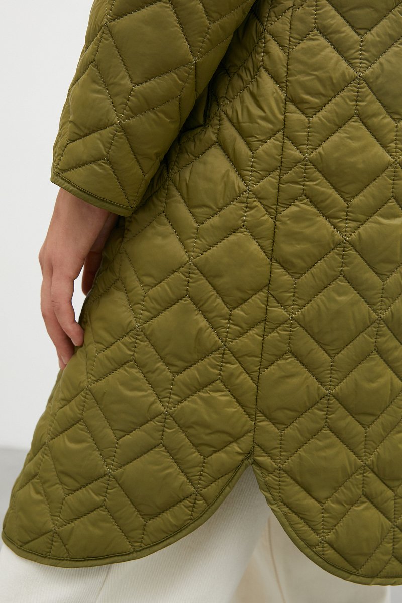 Стеганое пальто на утеплителе, Модель FAC12037, Фото №6