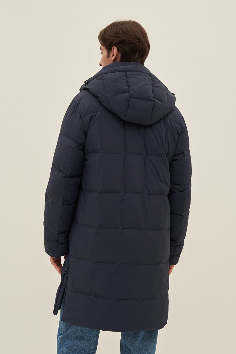 Пуховое мужское пальто, Модель FAD21009, Фото №5