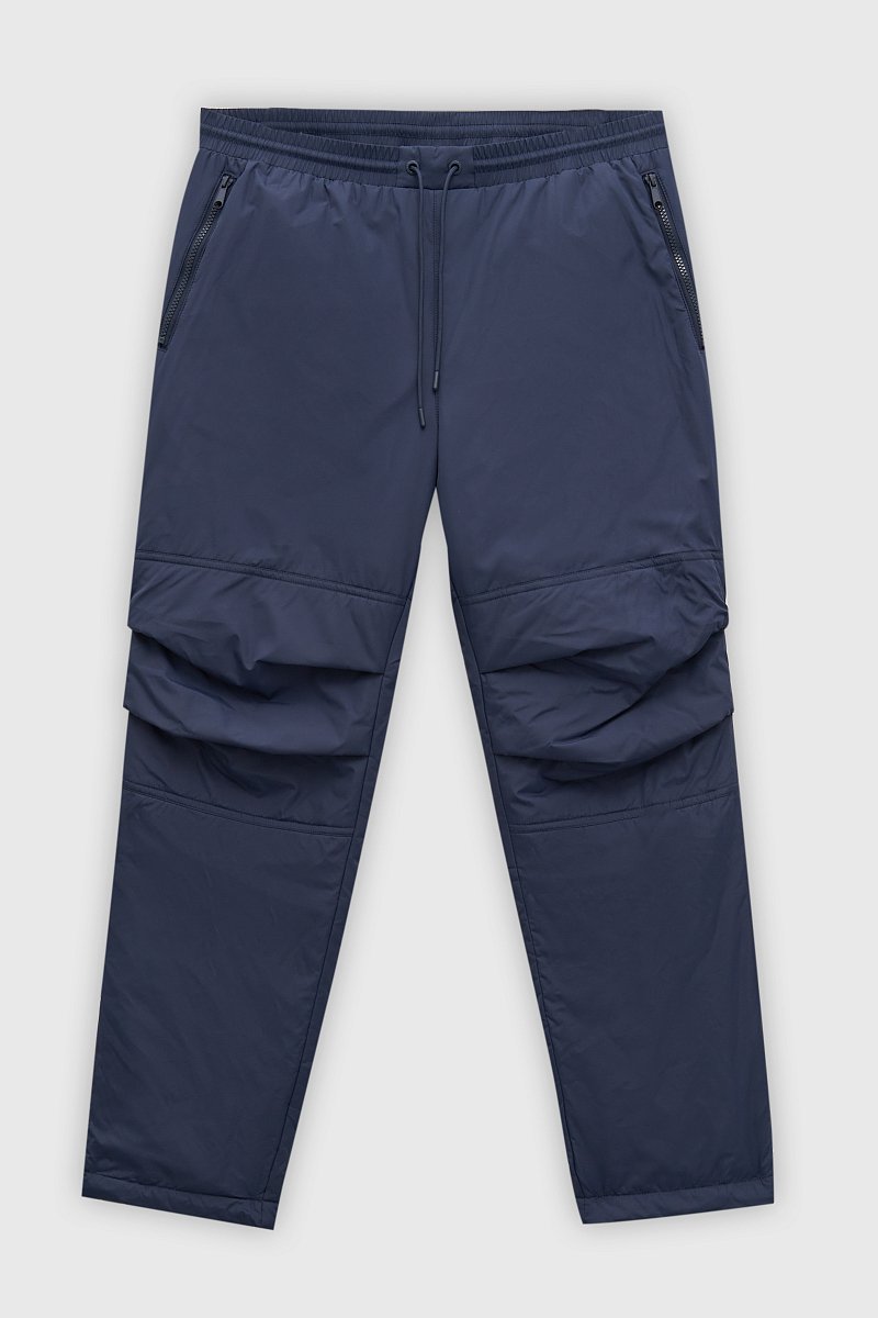 Утепленные мужские брюки свободного кроя, Модель FAD210101, Фото №6