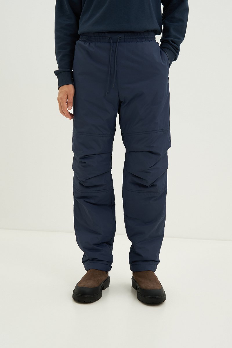 Утепленные мужские брюки свободного кроя, Модель FAD210101, Фото №2