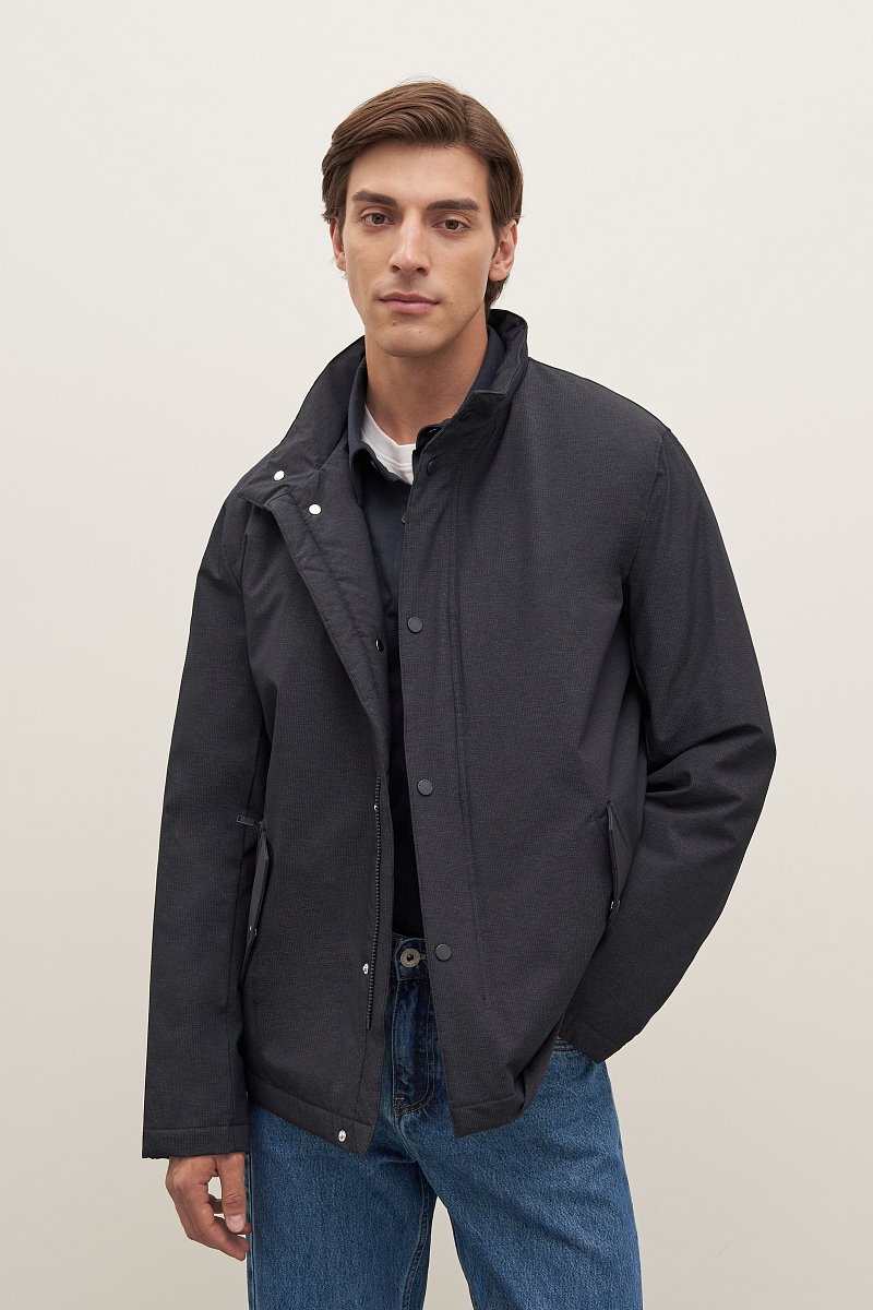 Куртка утепленная с воротником стойкой, Модель FAD210118, Фото №1