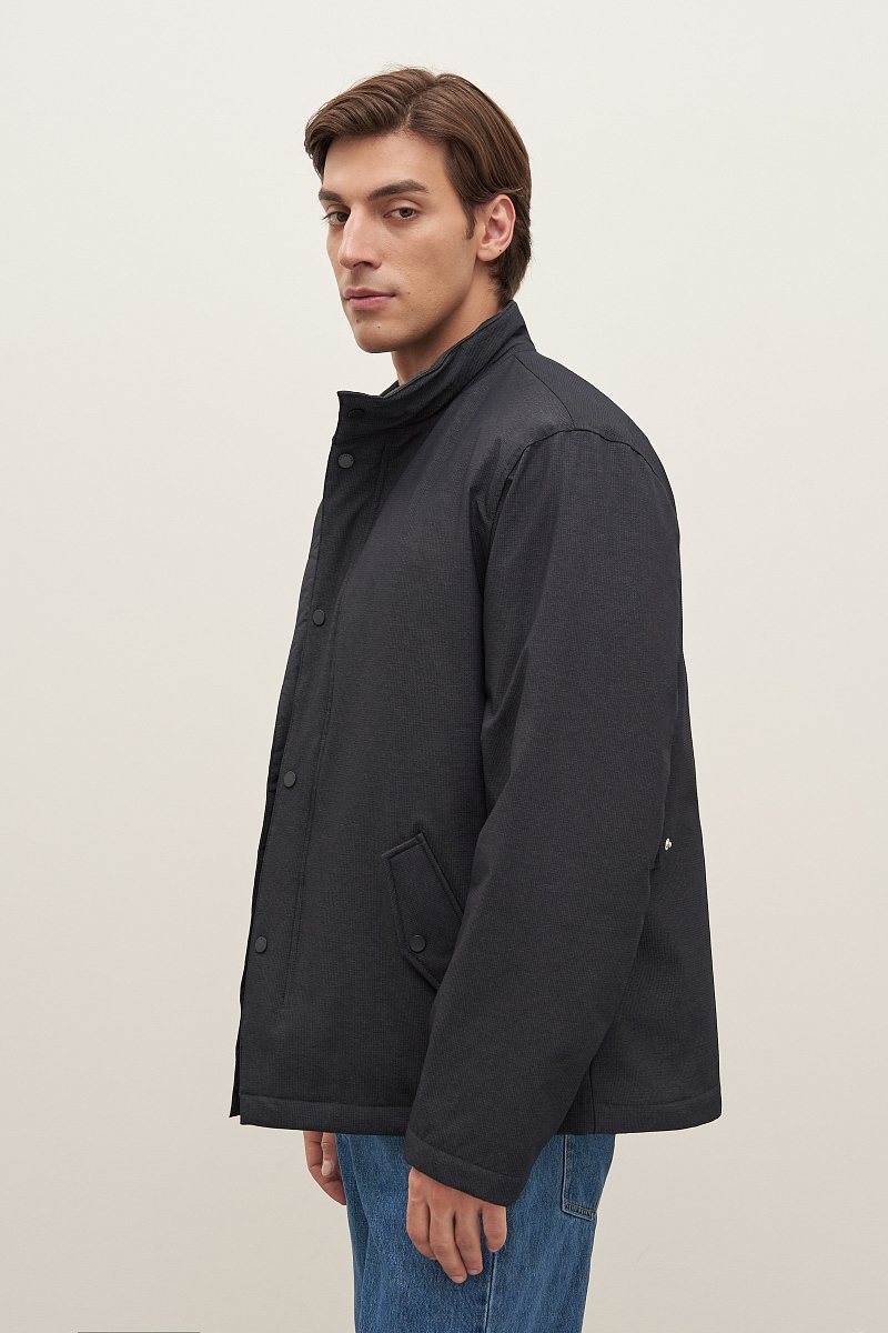 Куртка утепленная с воротником стойкой, Модель FAD210118, Фото №4