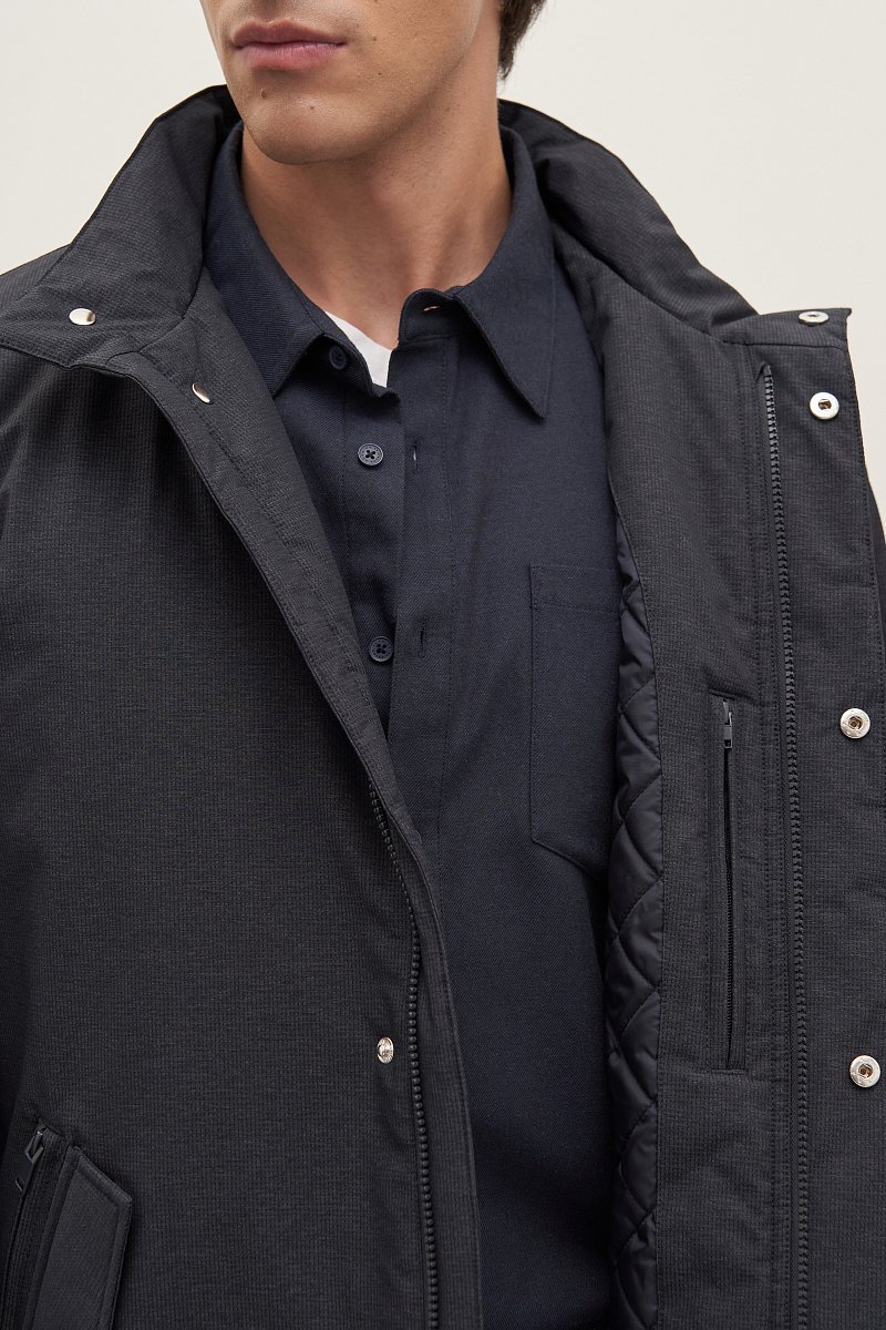 Куртка утепленная с воротником стойкой, Модель FAD210118, Фото №6