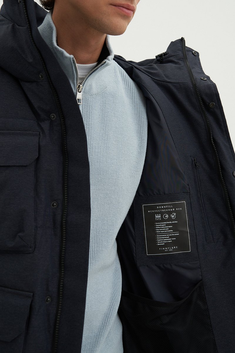 Куртка утепленная с капюшоном, Модель FAD21012, Фото №6