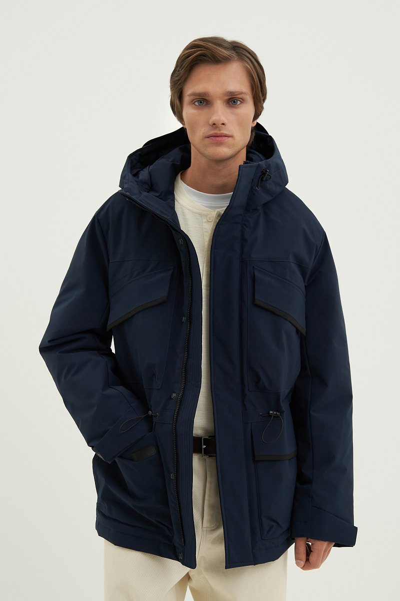 Куртка утепленная с капюшоном, Модель FAD21021, Фото №1