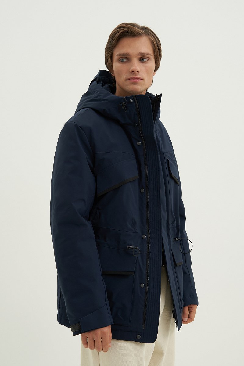 Куртка утепленная с капюшоном, Модель FAD21021, Фото №4