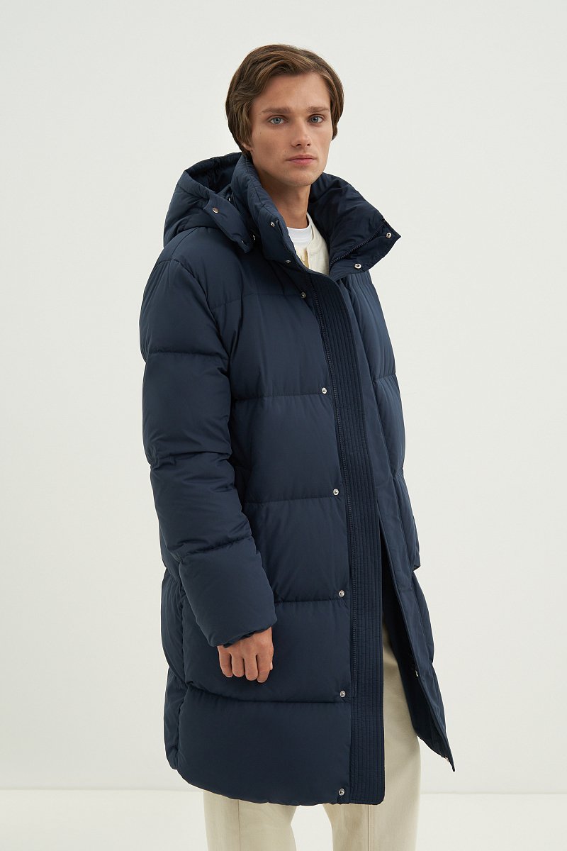 Утепленное мужское пальто, Модель FAD21042, Фото №4