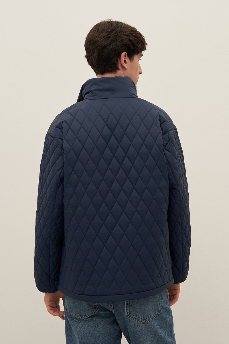 Куртка утепленная с воротником стойкой, Модель FAD21051, Фото №4