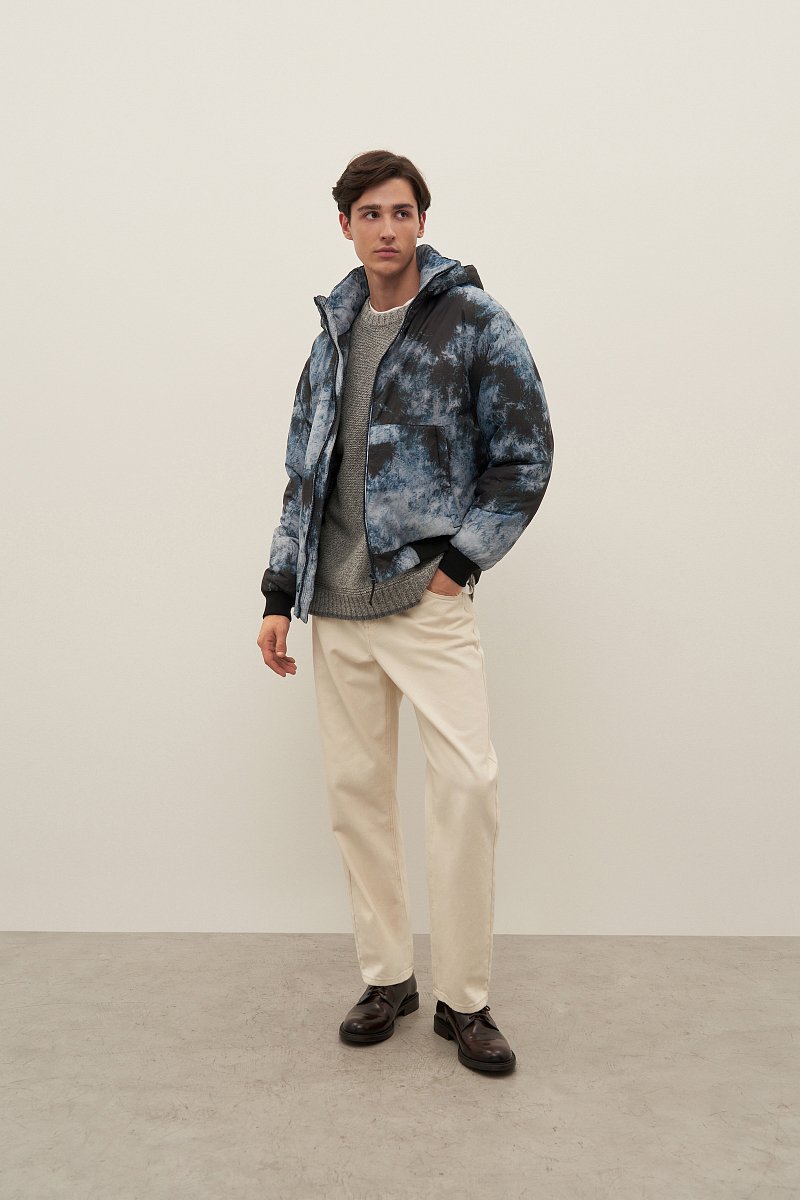 Мужская куртка с принтом, Модель FAD21001, Фото №2