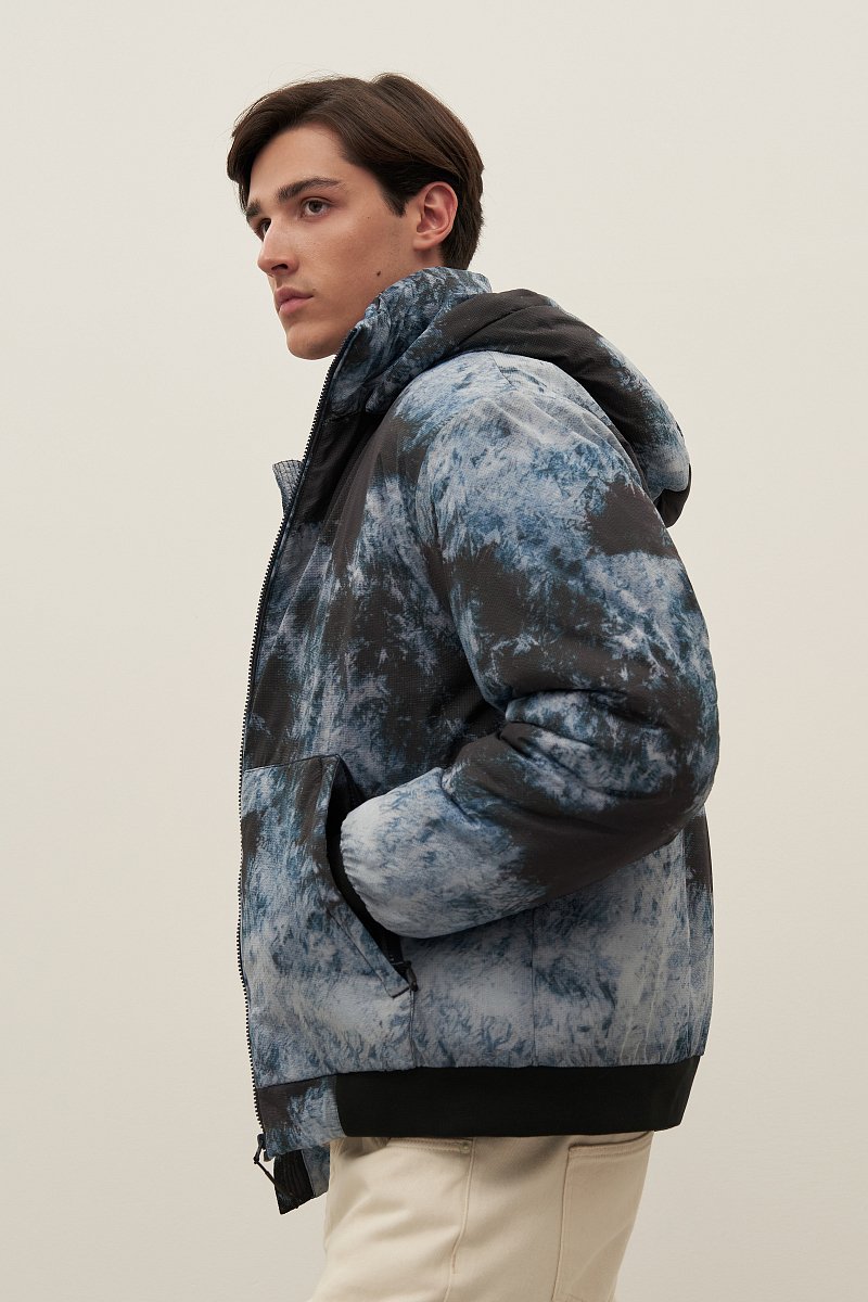 Мужская куртка с принтом, Модель FAD21001, Фото №3