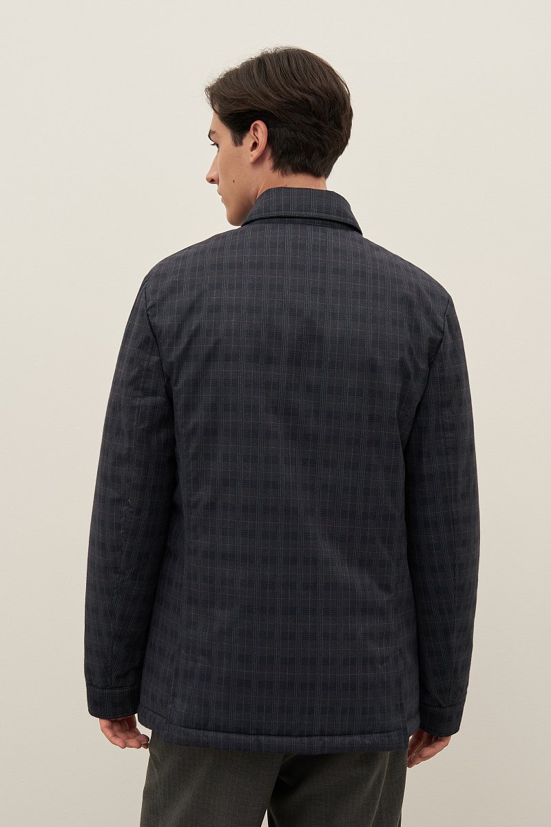 Куртка утепленная с отложным воротником, Модель FAD21074, Фото №5