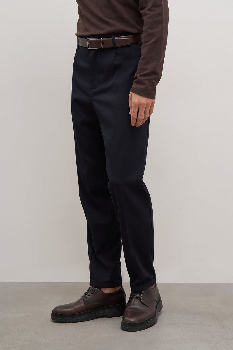 Мужские брюки прямого кроя, Модель FAD21081, Фото №3