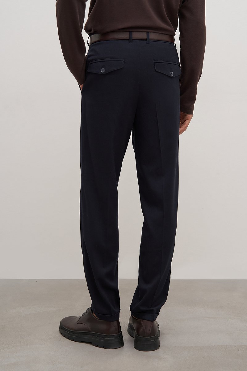 Мужские брюки прямого кроя, Модель FAD21081, Фото №4