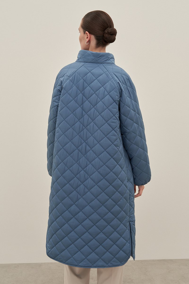 Пальто утепленное с воротником стойкой, Модель FAD11030, Фото №4