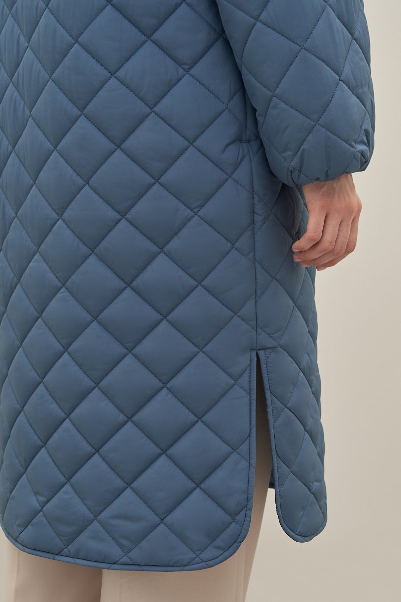 Пальто утепленное с воротником стойкой, Модель FAD11030, Фото №5