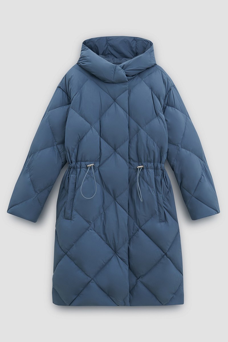 Пуховое пальто из водонепроницаемой ткани, Модель FAD11031, Фото №9