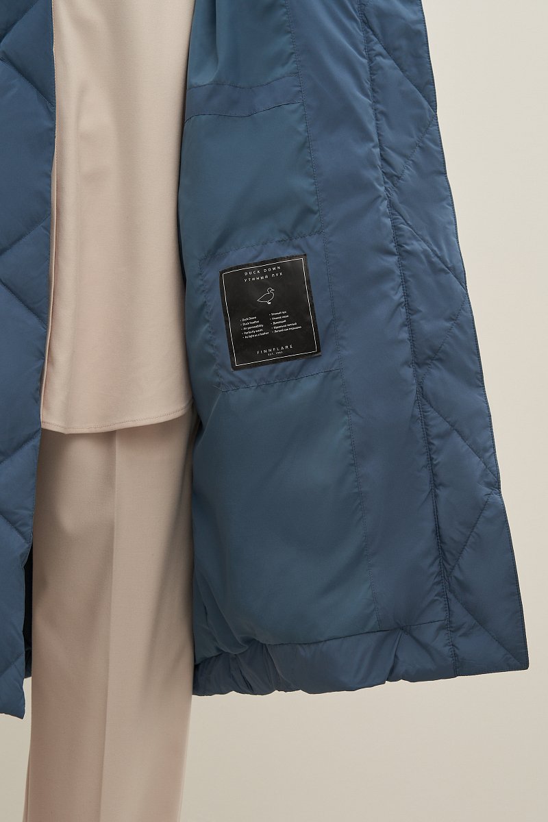 Пуховое женское пальто, Модель FAD11031, Фото №7