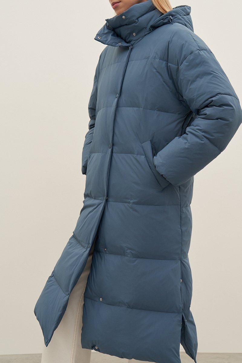 Пуховое женское пальто, Модель FAD11098, Фото №3