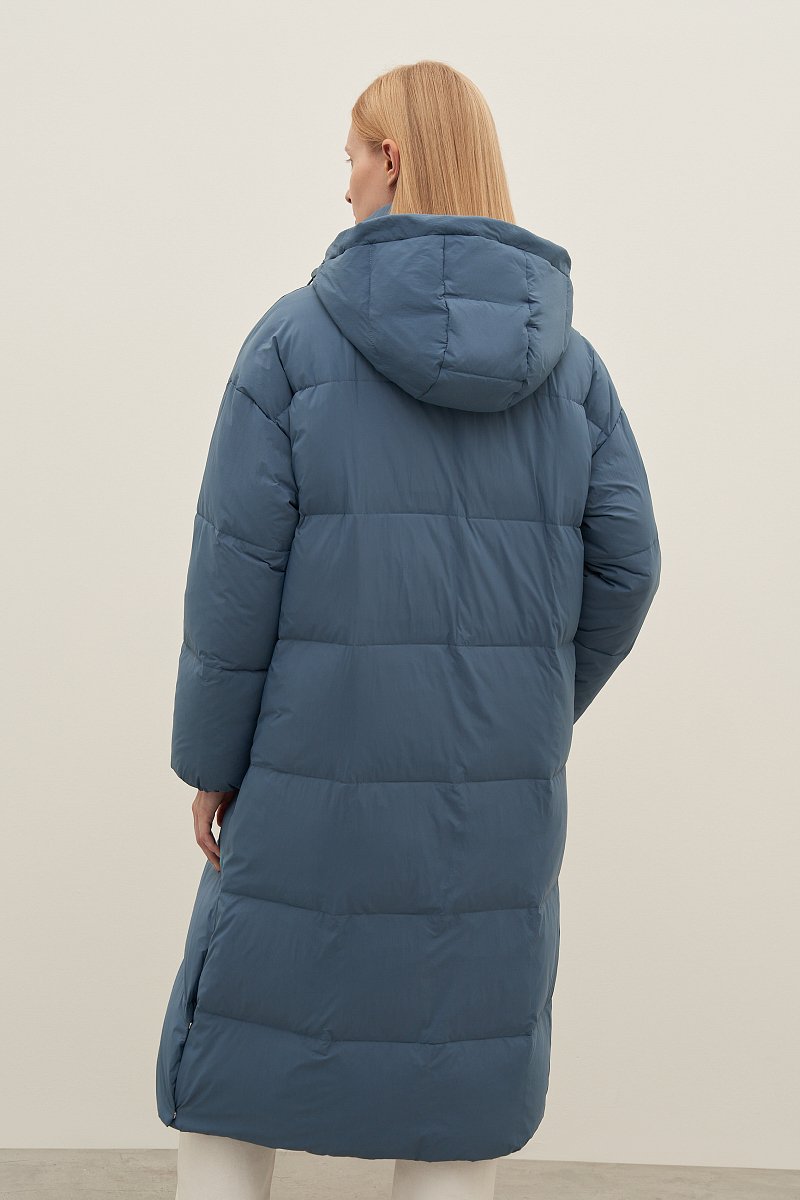 Пуховое женское пальто, Модель FAD11098, Фото №6