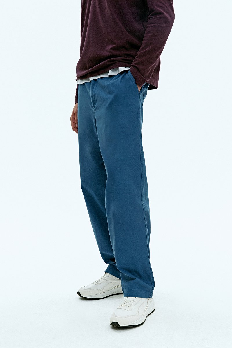 Мужские брюки прямого кроя, Модель FAD21037, Фото №3