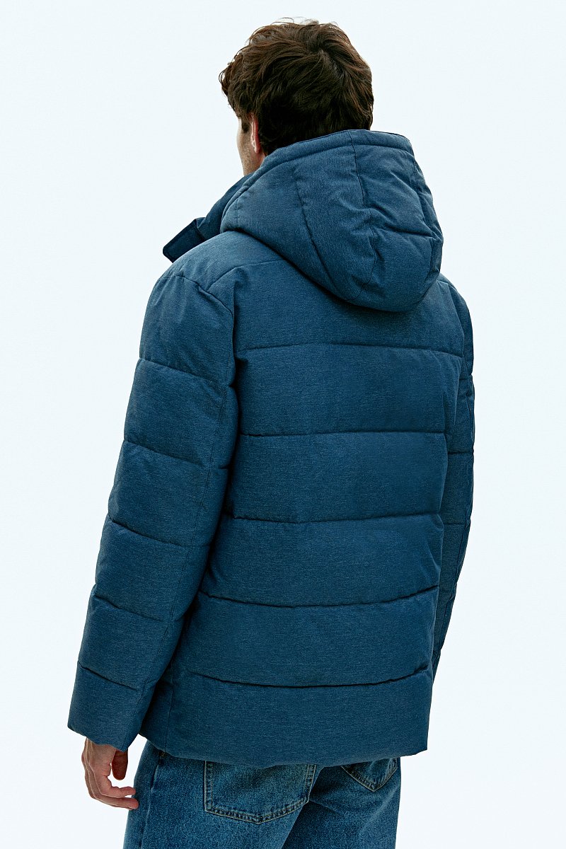 Куртка утепленная с воротником стойкой, Модель FAD21047, Фото №4