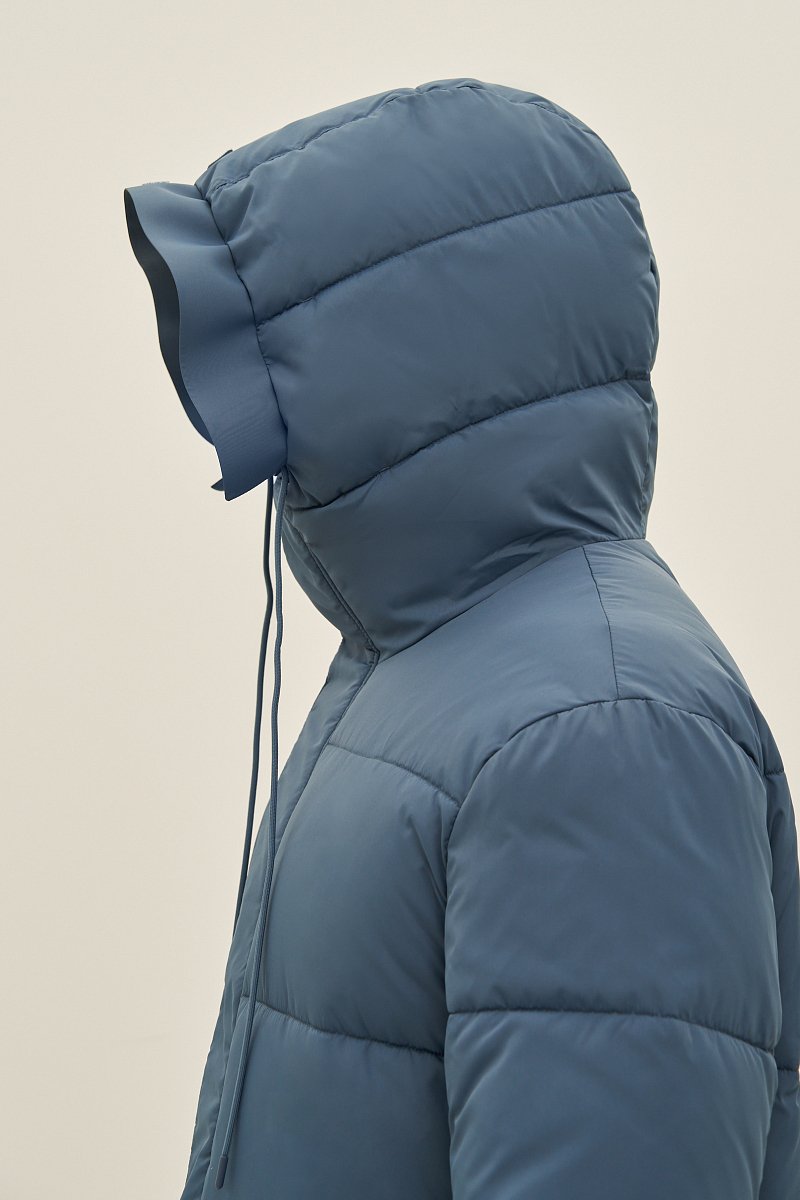 Мужское пальто с капюшоном, Модель FAD21069, Фото №7