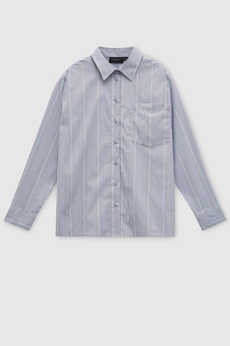 Блузка-рубашка с хлопком, Модель FAD110220, Фото №7