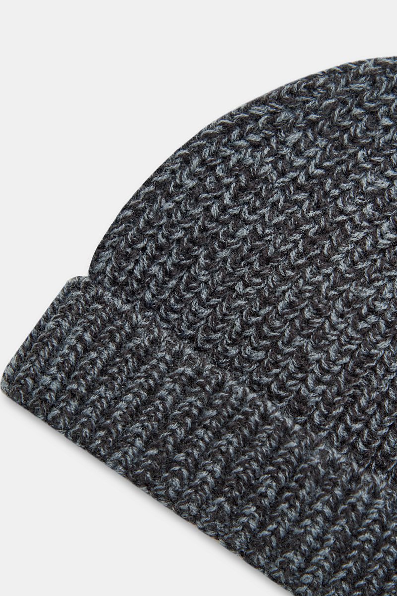 Трикотажная мужская шапка с шерстью, Модель FAD21176, Фото №3